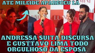 Andressa Suita DISCURSA e Gusttavo Lima BABA de ORGULHO da ESPOSA e até Mileide Mihaile estava lá…