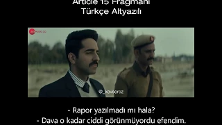 ARTICLE 15 - Türkçe Alt Yazılı Fragman