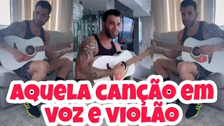 Em Miami Gusttavo Lima faz aquela canção em voz e violão