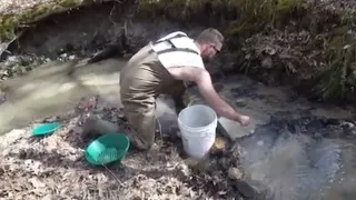 First Gold Prospecting Trip of 2022