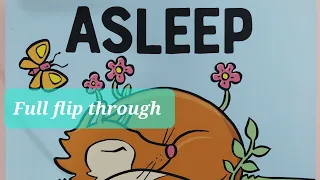 Full flip through R.J.  Hampson brand new book 'ASLEEP A sweet and Simple colouring book.