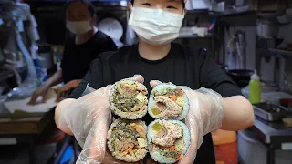 BEST 푸디랜드 김밥 인기영상 TOP 9 몰아보기┃FoodieLand Gimbap TOP 9, Korean street food