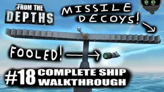 Complete Ship Walkthrough #18 - Block-Based Missile Decoys! 🔲 🚀❓ From the Depths