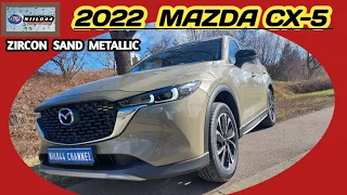 2022 Mazda CX-5 | FACELIFT "22 | Newground Sport-Line | Farbe Zircon Sand Metallic |Ansicht/  Review