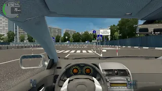 City Car Driving (обучение) -   упражнение "перекресток"