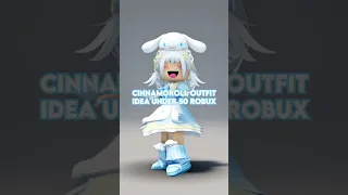 cute cinnamoroll outfit idea under 50 robux! (NO HEADLESS OR KORBLOX) #shorts