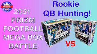 2021 Prizm Mega Box Battle - Hunting for Rookie QB's!