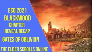 ESO Blackwood Reveal Recap | Gates of Oblivion (2021)