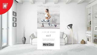 HIIT с Татьяной Балашовой и  Анатолием Лаушкиным | 11 июня 2022 | Онлайн-тренировки World Class