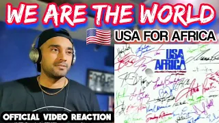 U.S.A. For Africa - We Are the World (Official Video) FIRST TIME REACTION