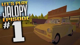 Jalopy Gameplay - Ep 1 - Driving My Piece of SH#T Car (Lets Play Jalopy Gameplay) (Mature)