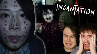 GETTING CURSED BY A HORROR MOVIE?! - Incantation (REACTION)