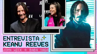 JOHN WICK 4: BABA YAGA ENTREVISTA COM KEANU REEVES (Keanu Reeves interview)