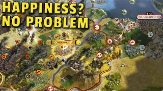 I solved my happiness with this one trick - Civ 5 Sapiens as Askia [Part 16]