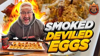 Smoked Deviled Eggs | Grill Mark Co | Monument Grills