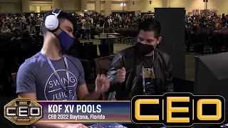 CEO 2022 Pools: The King of Fighters XV (KOFXV) Romance, ImMcLoViN, ViolentKain, Tamago, Wero, PAKO