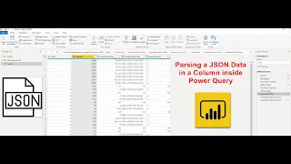 Parse JSON data in a column using Power Query in Power BI