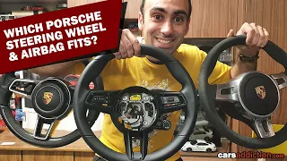 Porsche Steering Wheel and Airbag Comparison