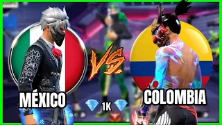 PVP 🇲🇽 MÉXICO VS COLOMBIA 🇨🇴 X DIAMANTES ¿ LA MEJOR PC ? // LA CHAMA