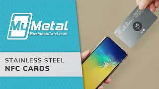 Revolutionary Metal NFC Business Cards | My Metal Business Card