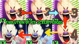 Evolution Of All Ice Scream Series Logos