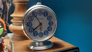 Slava Alarm Clock W/ 11 Jewels