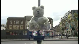 'Toxic Toby' the coughing bear (UK) - BBC London News - 27th October 2018