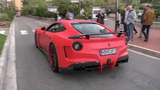 Supercars Accelerating - Novitec N-Largo F12, Capristo Aventador, Prior Design R8, Mansory Siracusa