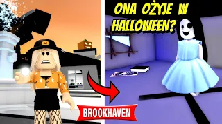 STRASZNA LALKA OŻYJE w HALLOWEEN na BROOKHAVEN RP w ROBLOX!