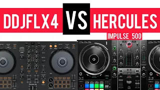 DDJFLX4 Vs Hercules impulse 500 ¿Cuál es mejor ?