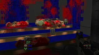 DooM E1 - Maps of Chaos - Meatgrinder - Neural Upscale 120 FPS Full Res Quest 2 Link 3080ti