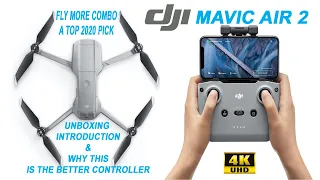 DJI MAVIC AIR 2 - UNBOXING - WHY THIS CONTROLLER IS BETTER - A TOP 2020 PICK & UPGRADE