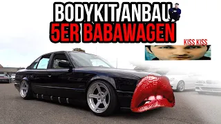 LEVELLA | BMW E34 Turbo - Die brutale Optik nimmt Gestalt an! - Der Zusammenbau