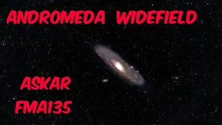 The Andromeda Galaxy  - widefield image with the Askar FMA135 mini telescope