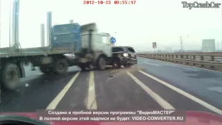 Truck Crash compilation | Подборка ДТП с грузовиками