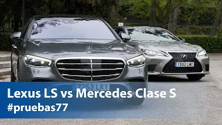 Lexus LS 500 h AWD vs Mercedes-Benz S 400 d 4MATIC | Vídeo comparativa km77.com