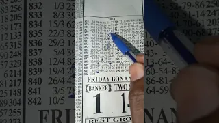 Friday Bonanza Lotto Predictions