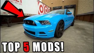 First 5 Modifications You MUST DO On a 2011-2014 Mustang!