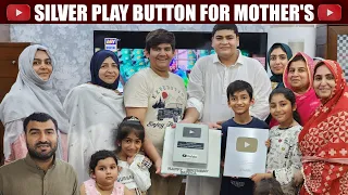 Silver Play Button 2023 For Mother's | Help Bint Fatima Mother's Zakaat Attiyat in Ramadan