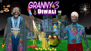 Granny diwali celebration in space/On vtg!