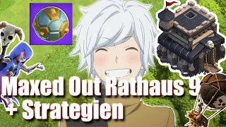 Rathaus 9 Maxedout + Spikeball Freigeschaltet + Strategien | Clash of Clans Folge 23