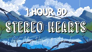 (1 HOUR w/ Lyrics) Stereo Hearts by Gym Class Heroes "My heart's a stereo, It beats for you" 8D