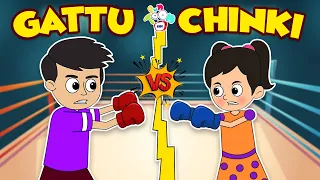 Gattu VS Chinki | Favorite Cartoon | Animated Stories | English Cartoon | Moral Stories | PunToon