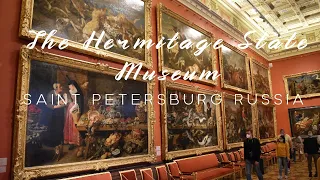 THE STATE HERMITAGE MUSEUM COLLECTION OF PAINTINGS || SAINT PETERSBURG RUSSIA || PART 1