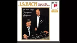 Johann Sebastian Bach, Flute Sonata e-minor BWV 1034, Rampal/Pinnock/Pidoux