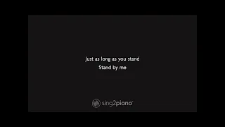 Ben E. King - Stand By Me (Karaoke) Piano