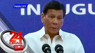 Pres. Duterte: Kung kulang pa ang nagawa ko, pasensya na po dahil 'di ko na kaya | 24 Oras