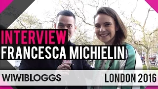 Francesca Michielin Italy 2016 at London Eurovision Party - Interview | wiwibloggs