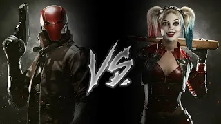 Injustice 2 - Red Hood Vs. Harley Quinn (VERY HARD)