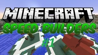 Minecraft Speed Builders-#Bölüm 1- İlk Videom